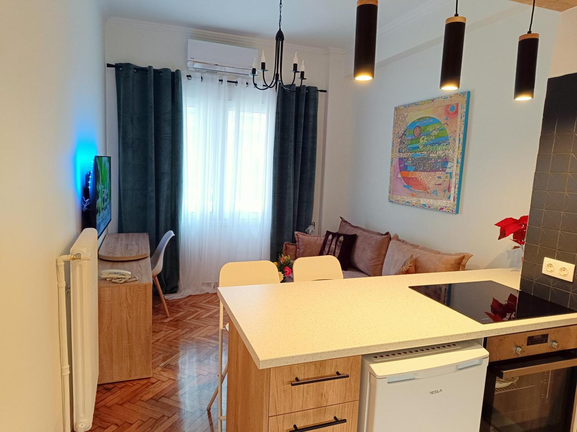 Golden Apartment In Victoria Atenas Exterior foto